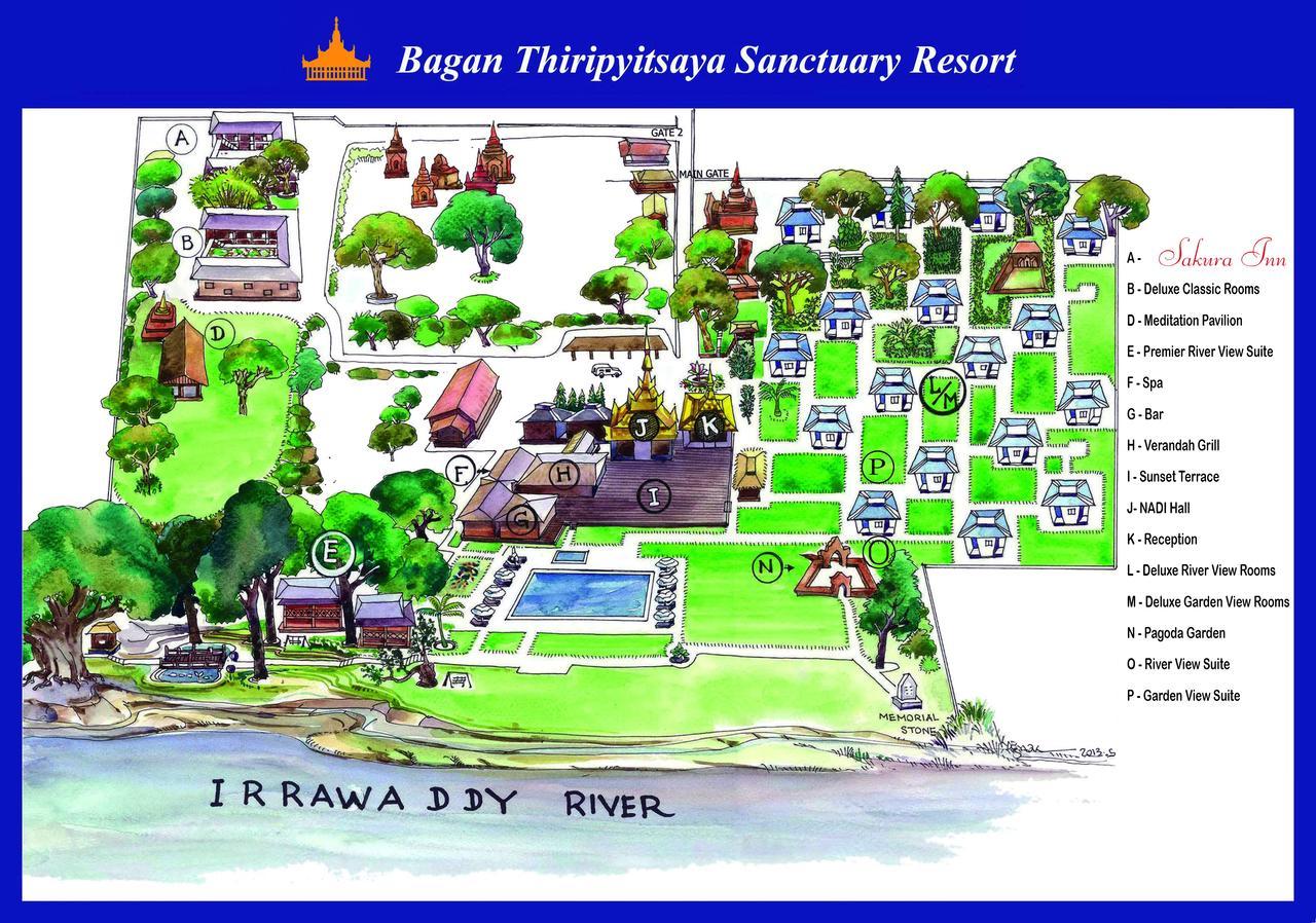 Bagan Thiripyitsaya Sanctuary Resort Exteriér fotografie
